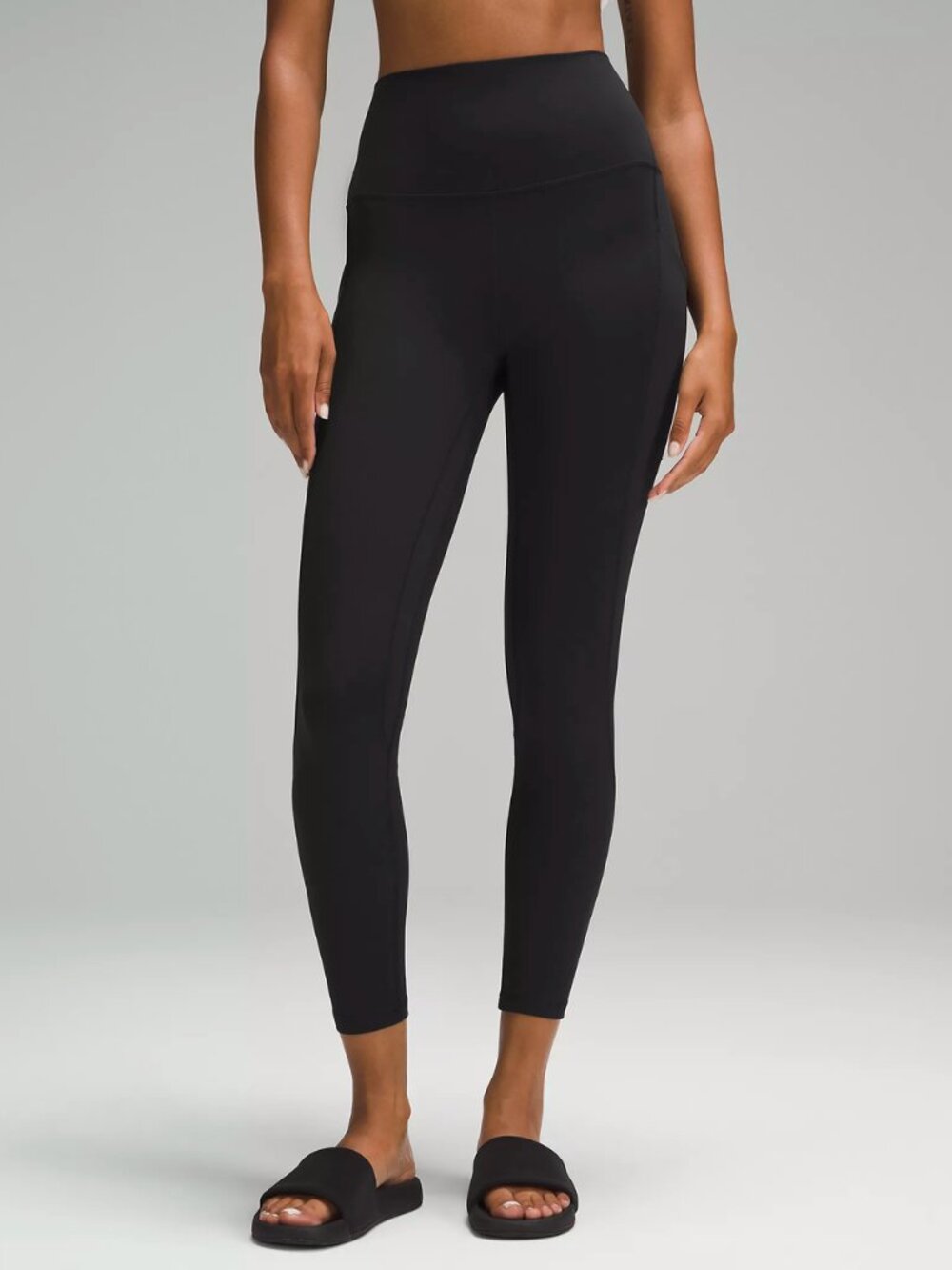 (Like New) Lululemon Align High-Rise Pant with Pockets 25" Black Size 6